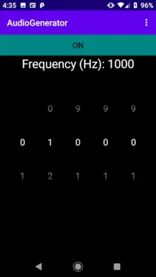 AudioGenerator android App screenshot 0